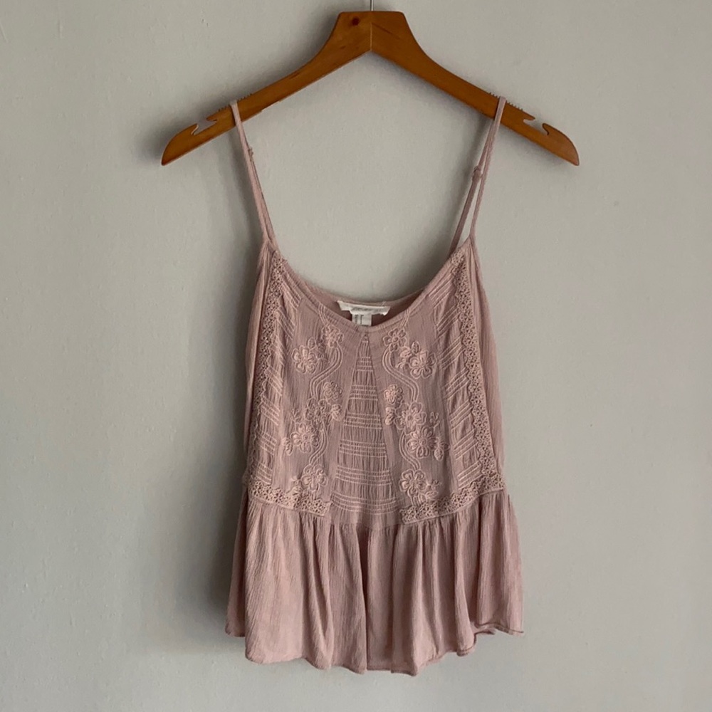 Forever 21 Dusty Rose Tank Top